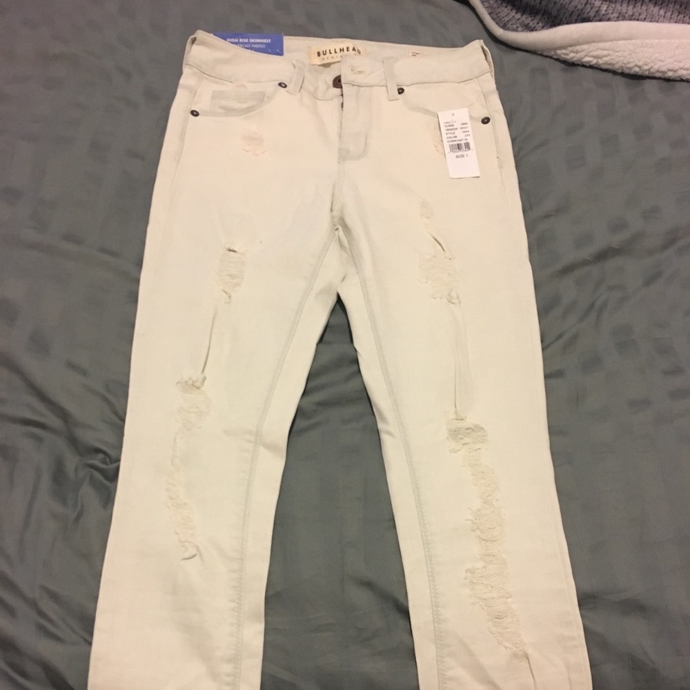 Bullhead High Rise Skinniest Jean, size 1